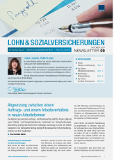 Newsletter Lohn und Sozialversicherungen