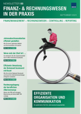 Newsletter Finanz- und Rechnungswesen