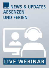 Live-Webinar Absenzen und Ferien