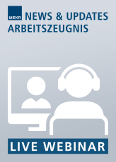 Live-Webinar Arbeitszeugnis