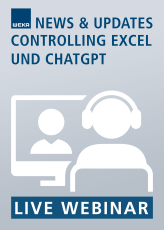 Live-Webinar Excel und ChatGPT im Controlling