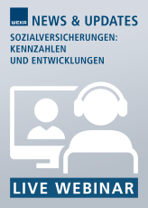 Live-Webinar Sozialversicherungen: Kennzahlen und Entwicklungen