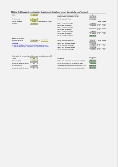 Calculateur de délais de blocage et continuation de paiement du salaire en cas de maladie ou d’accident 