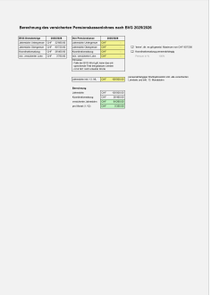 Rechner BVG-Lohn 