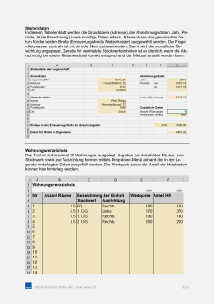 Excel-Rechner Heiz- Und Nebenkostenabrechnung Im Stockwerkeigentum