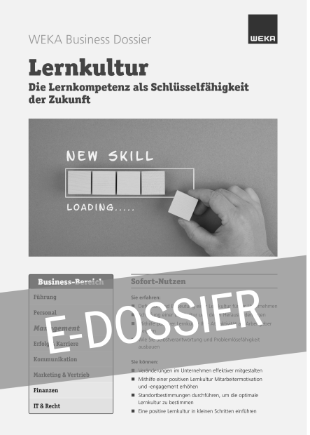 E-Dossier Lernkultur 