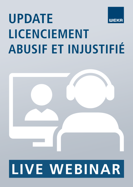 Live Webinaire Licenciement abusif et injustifié 