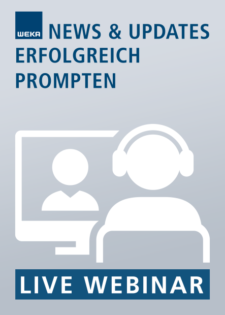 Live-Webinar Erfolgreich prompten 